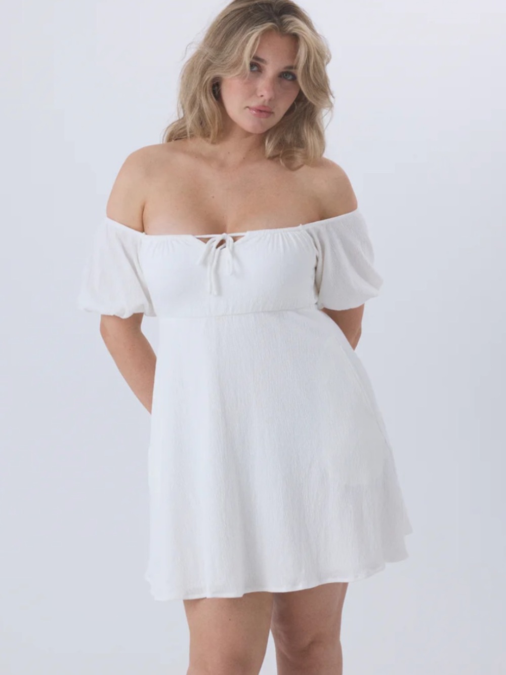 Klassy Network off the shoulder Mini Dress